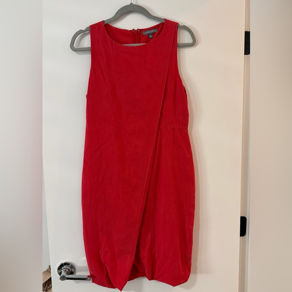 Tinley Road Asymmetrical Red Dress